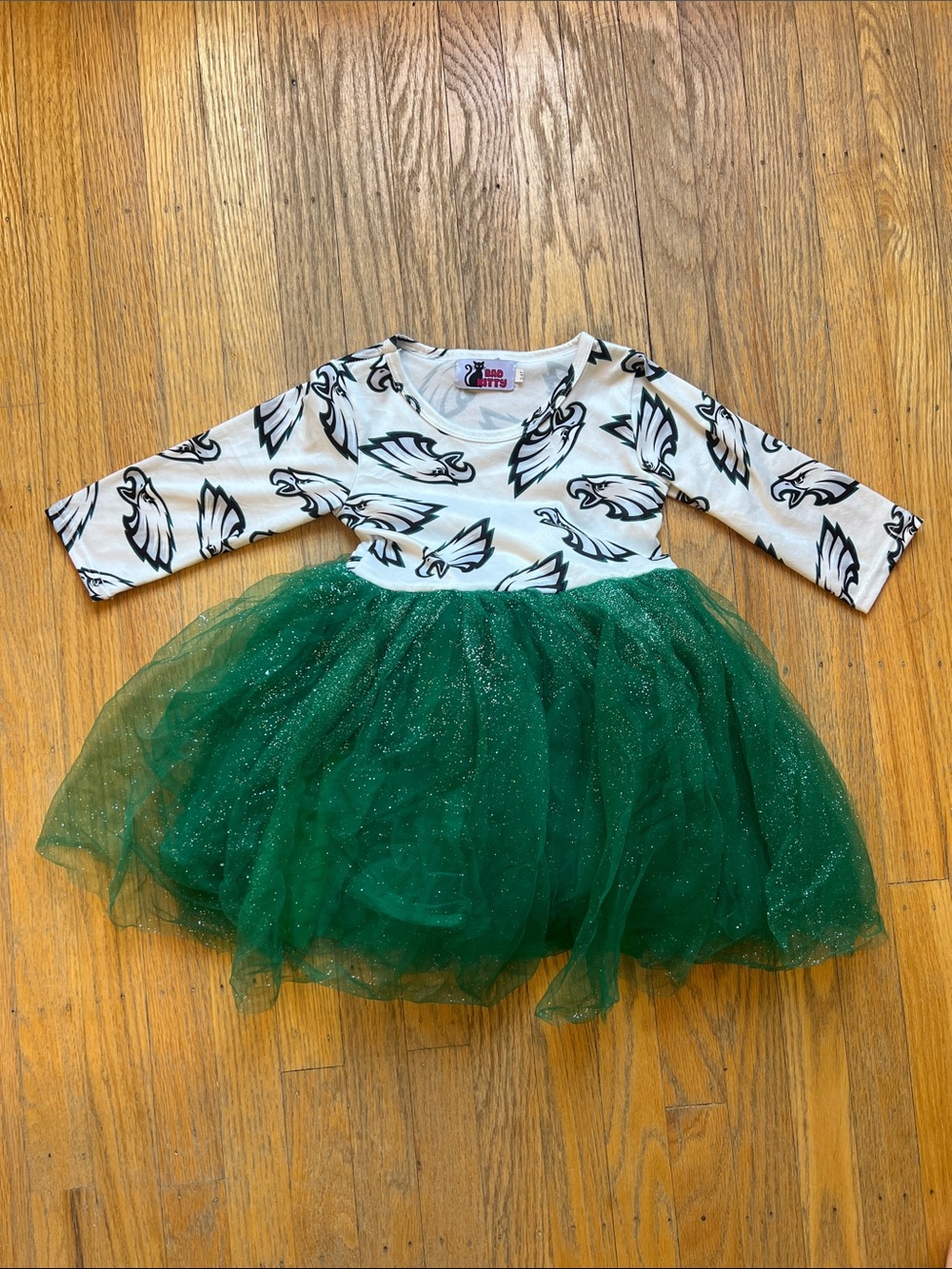 Girls Eagles NFL-Inspired Dress-Brand Bad Kitty